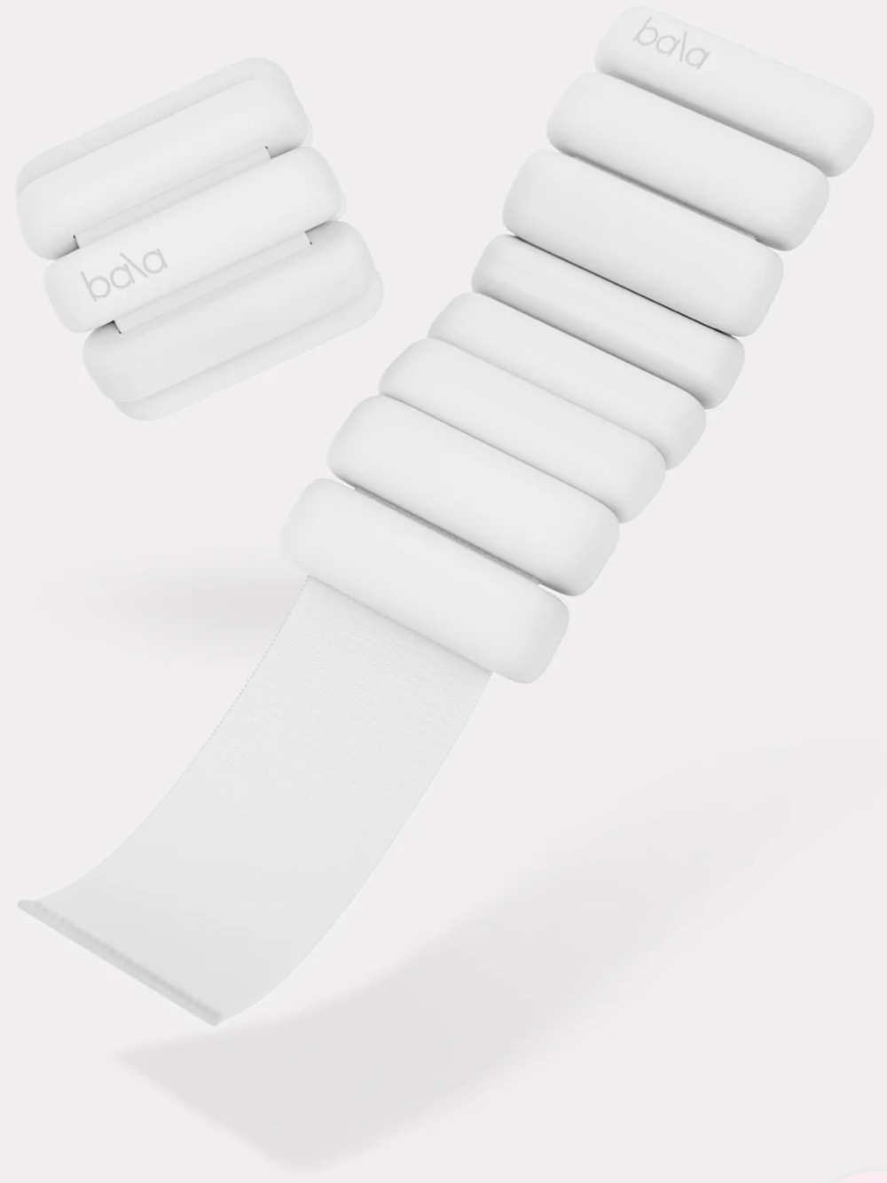 Bala Bangles - white - 1 lb